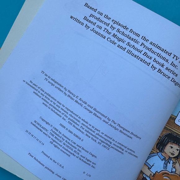 3/$15 The Magic School Bus Butterfly and the Bog Beast, Children's Book - Picture 2 of 3